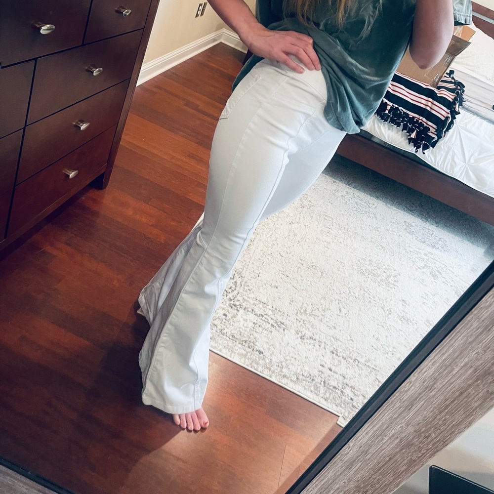 SALE White Flare Pull On CELLO Jeans SALE